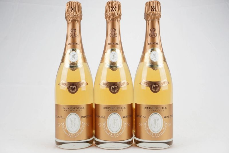      Cristal Ros&eacute; Louis Roederer 2012   - Auction Il Fascino e l'Eleganza - A journey through the best Italian and French Wines - Pandolfini Casa d'Aste