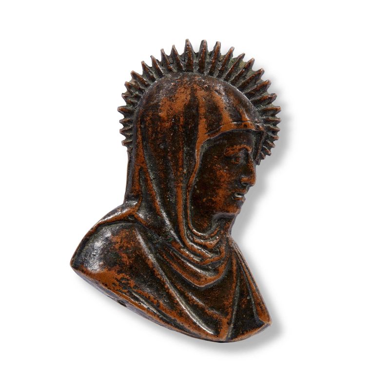 



Central Italy, 16th century, Virgin, bronze  - Auction PLAQUETTES, MEDALS, AND SMALL BRONZE SCULPTURES FROM THE COLLECTION OF MARIO SCAGLIA AND OTHER PROVENANCES - Pandolfini Casa d'Aste