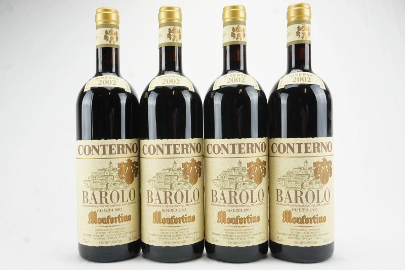      Barolo Monfortino Riserva Giacomo Conterno 2002   - Auction The Art of Collecting - Italian and French wines from selected cellars - Pandolfini Casa d'Aste