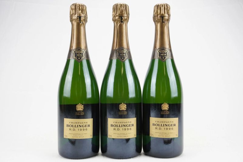      Bollinger R.D. 1996   - Auction Il Fascino e l'Eleganza - A journey through the best Italian and French Wines - Pandolfini Casa d'Aste