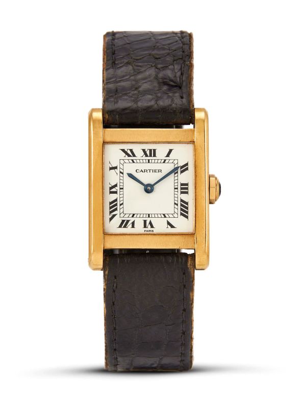 CARTIER PARIS  TANK NORMALE N. 7809205XX  - Auction Fine watches - Pandolfini Casa d'Aste
