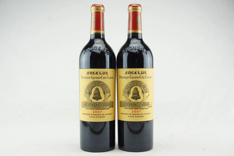 Ch&acirc;teau Angelus 2007  - Auction THE SIGNIFICANCE OF PASSION - Fine and Rare Wine - Pandolfini Casa d'Aste