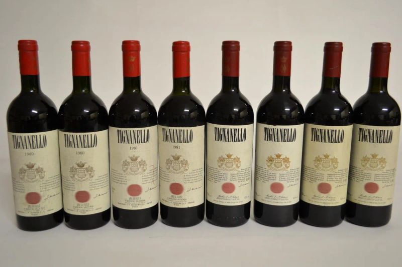 Tignanello Antinori  - Auction PANDOLFINI FOR EXPO 2015: Finest and rarest wines - Pandolfini Casa d'Aste