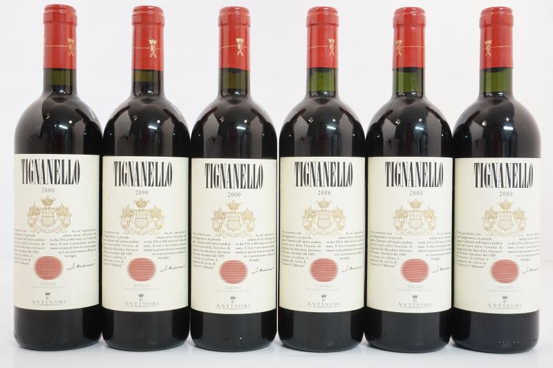      Tignanello Antinori 2000   - Auction Wine&Spirits - Pandolfini Casa d'Aste