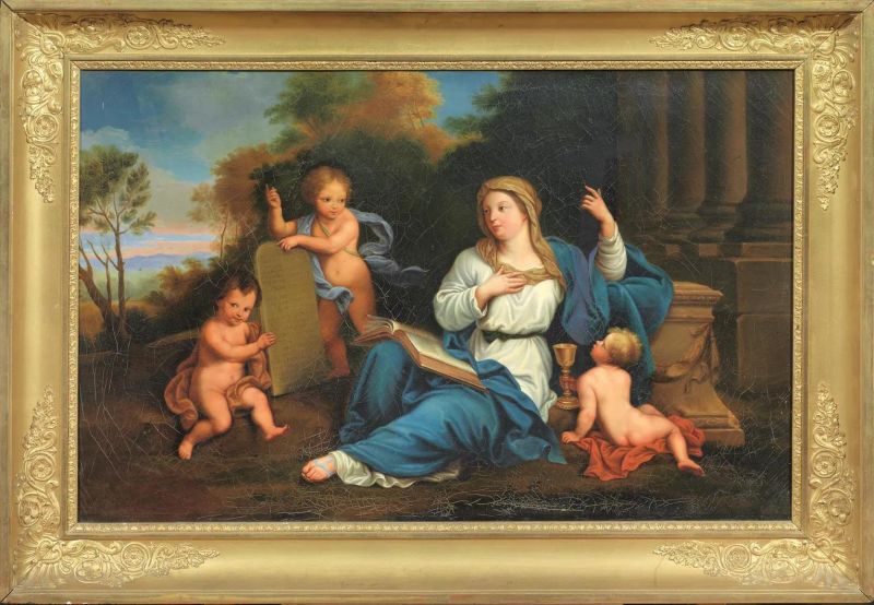 French school, 18th century  - Auction TIMED AUCTION | OLD MASTER PAINTINGS - Pandolfini Casa d'Aste