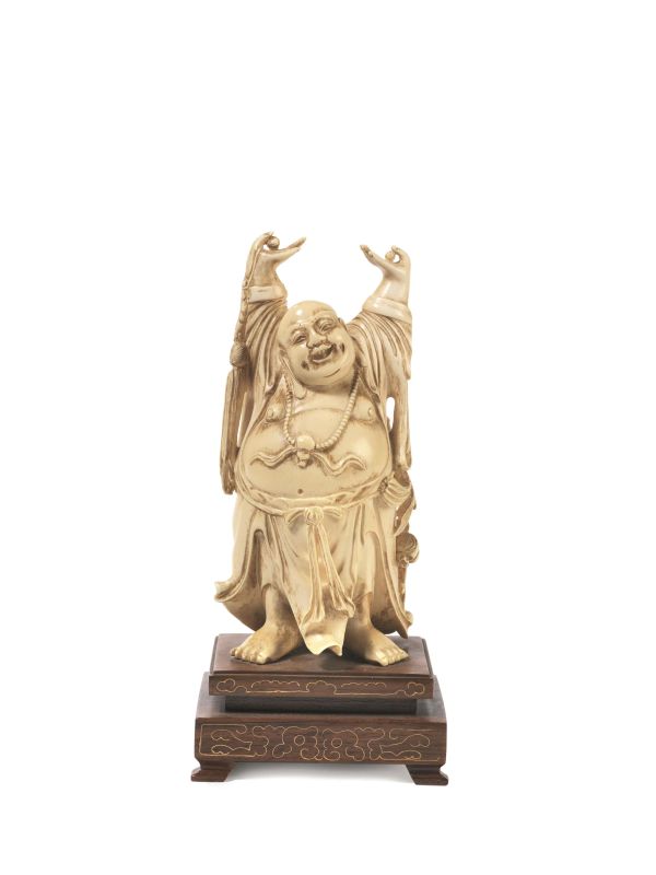 BUDAI, CINA, DINASTIA QING, SEC. XIX  - Auction Asian Art - Pandolfini Casa d'Aste