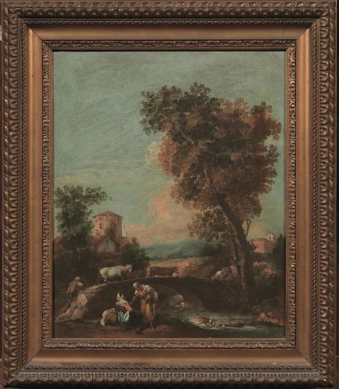 Seguace di Giuseppe Zais, fine sec. XVIII-inizi XIX  - Auction Old Masters - I - Pandolfini Casa d'Aste