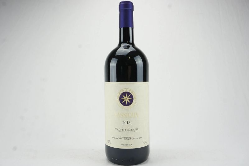      Sassicaia Tenuta San Guido 2013   - Auction The Art of Collecting - Italian and French wines from selected cellars - Pandolfini Casa d'Aste