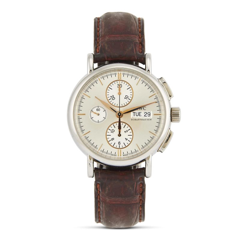 International Watch Company :      IWC PORTOFINO CRONOGRAFO N. 32122XX   - Auction WRISTWATCHES - Pandolfini Casa d'Aste