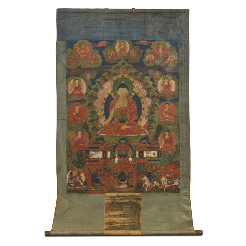 A THANGKA, TIBET, 18TH CENTURY  - Asta Arte Orientale  东方艺术 - Pandolfini Casa d'Aste