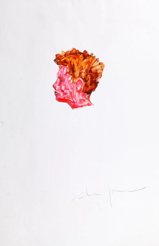 ATTRIBUITO A MARIO SCHIFANO                                                 - Auction TIMED AUCTION | Modern and Contemporary Art and a selection of works on paper by Remo Bianco - Pandolfini Casa d'Aste