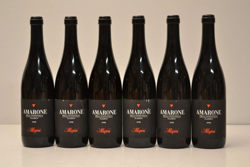 Amarone della Valpolicella Allegrini 1998  - Auction An Extraordinary Selection of Finest Wines from Italian Cellars - Pandolfini Casa d'Aste