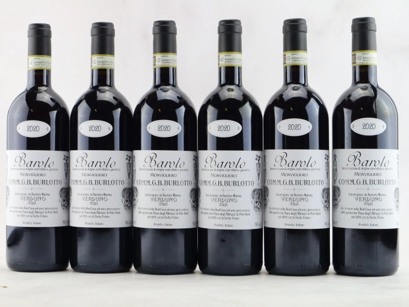 



Barolo Monvigliero G. B. Burlotto 2020  - Asta ALCHIMIA - Vini Pregiati e da Collezione - Pandolfini Casa d'Aste