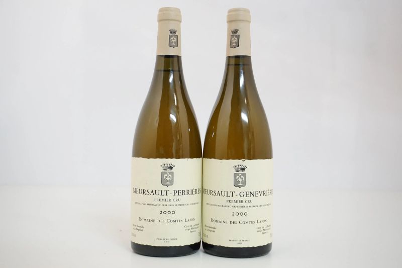      Selezione Meursault Domaine des Comtes Lafon 2000   - Asta Vini Pregiati e Distillati da Collezione - Pandolfini Casa d'Aste