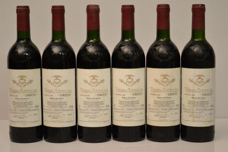 Vega Sicilia Cosecha Unico 1982  - Auction Fine Wine and an Extraordinary Selection From the Winery Reserves of Masseto - Pandolfini Casa d'Aste
