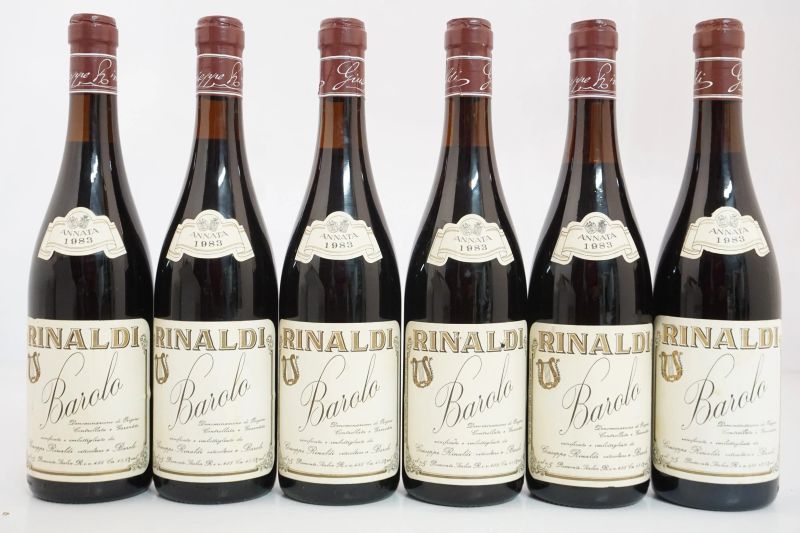      Barolo Giuseppe Rinaldi 1983   - Asta Il Fascino e l'Eleganza - Un percorso tra i migliori Vini italiani e francesi - Pandolfini Casa d'Aste