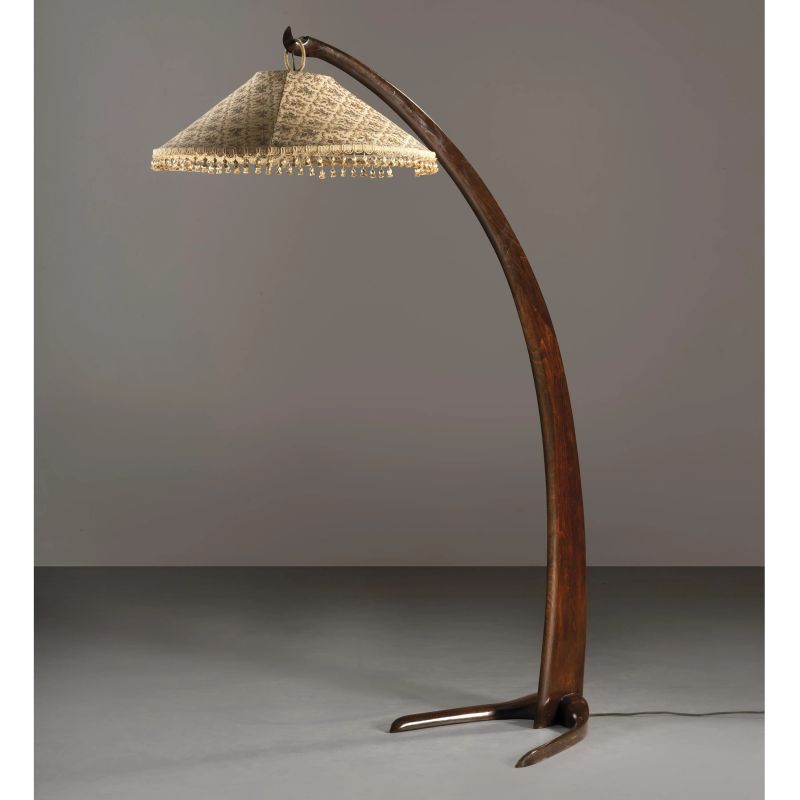 



WOODEN FLOOR LAMP  - Auction DESIGN AND DECORATIVE ARTS - Pandolfini Casa d'Aste