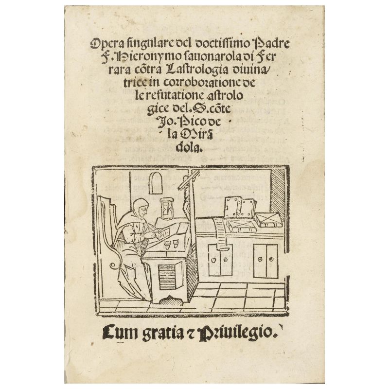 Seconda edizione, molto rara, di una delle opere più famose di Savonarola  - Asta LIBRI, MANOSCRITTI E AUTOGRAFI - Pandolfini Casa d'Aste