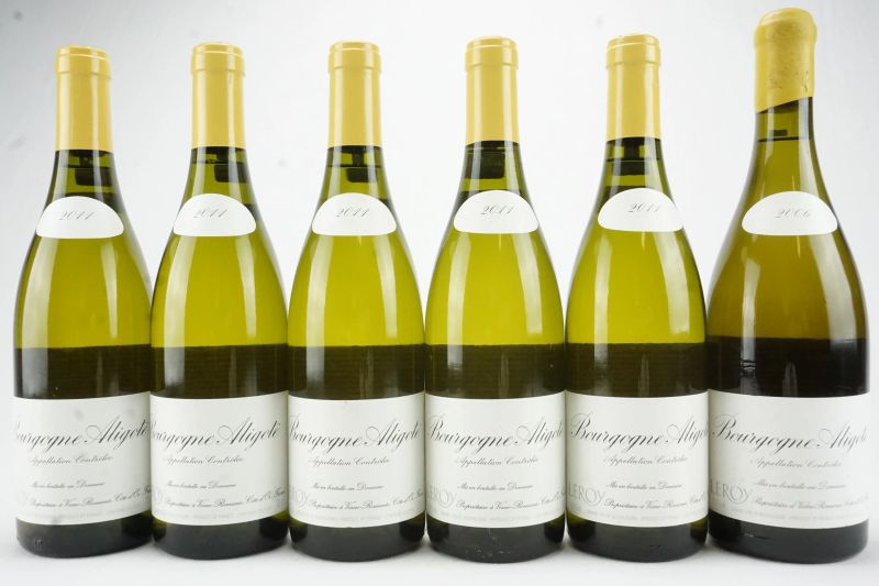      Bourgogne Aligot&eacute; Domaine Leroy    - Asta L'Arte del Collezionare - Vini italiani e francesi da cantine selezionate - Pandolfini Casa d'Aste