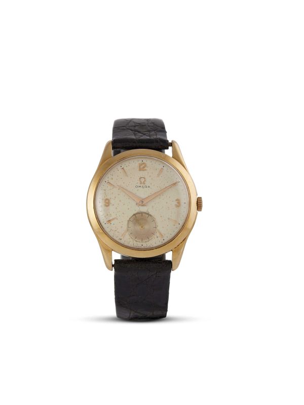 OROLOGIO OMEGA IN ORO GIALLO 18 KT  - Auction Fine watches - Pandolfini Casa d'Aste