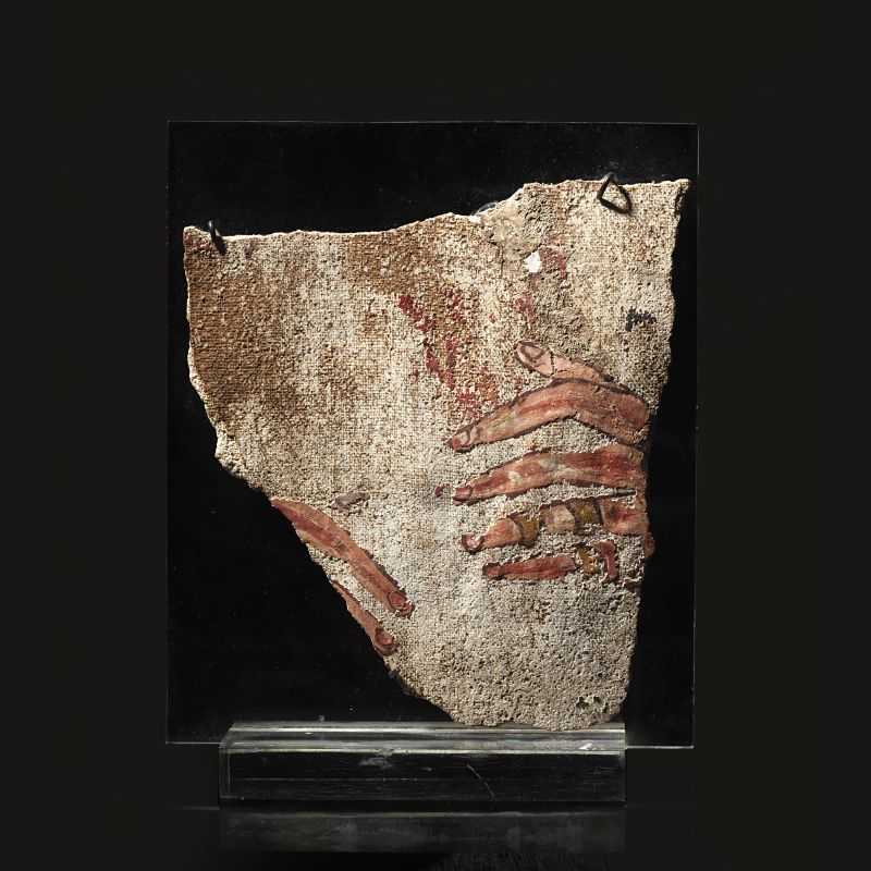 FRAMMENTO DI STUCCO  - Asta ARCHEOLOGIA - Pandolfini Casa d'Aste