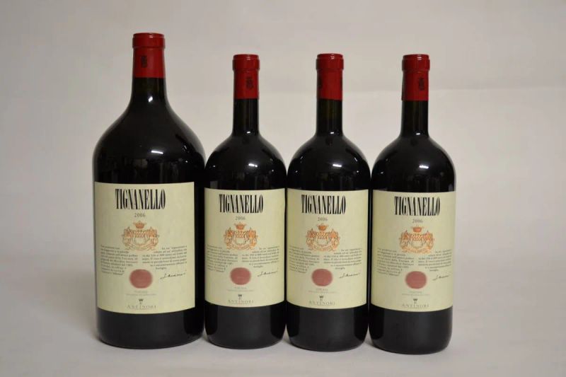 Tignanello Antinori 2006  - Asta Vini pregiati e da collezione - Pandolfini Casa d'Aste