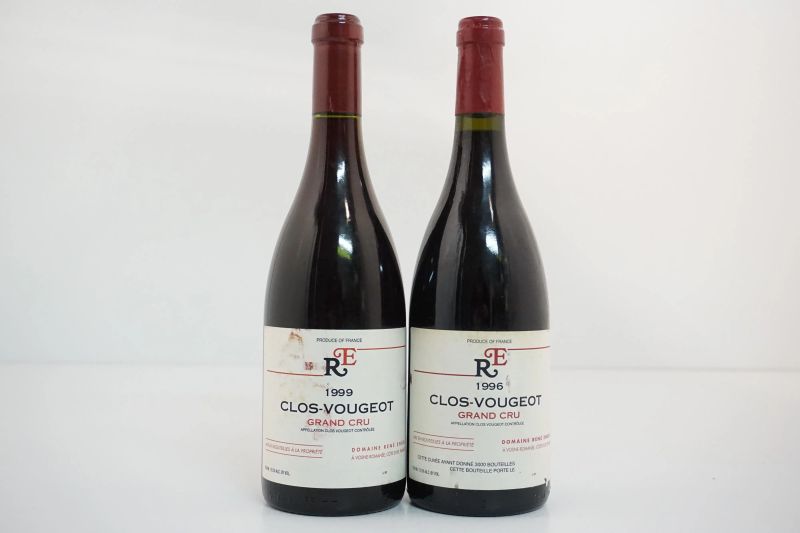 Clos Vougeot Domaine R&eacute;ne Engel  - Auction FINE WINES AND SPIRITS - Pandolfini Casa d'Aste