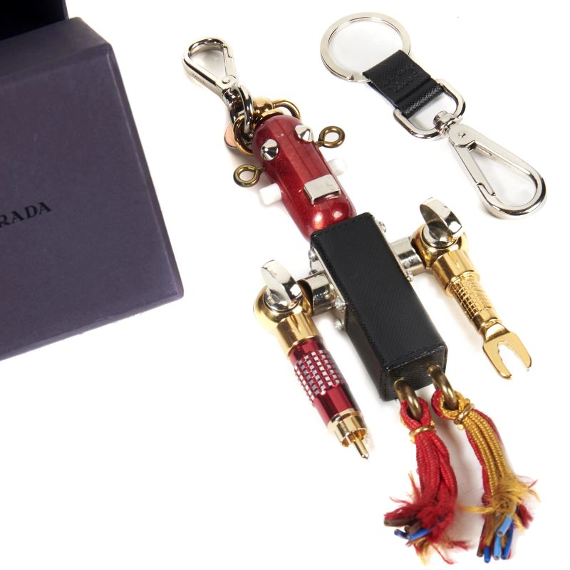 PRADA CHARM ROBOT  - Asta VINTAGE: BORSE E ACCESSORI DI HERMES, LOUIS VUITTON E ALTRE GRANDI MAISON - Pandolfini Casa d'Aste