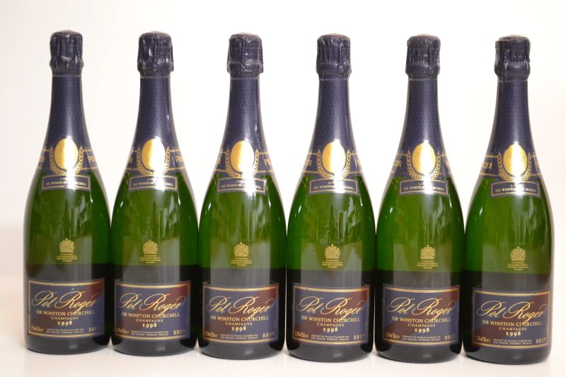 Cuv&eacute;e Sir Winston Churchill Pol Roger 1998  - Auction A Prestigious Selection of Wines and Spirits from Private Collections - Pandolfini Casa d'Aste
