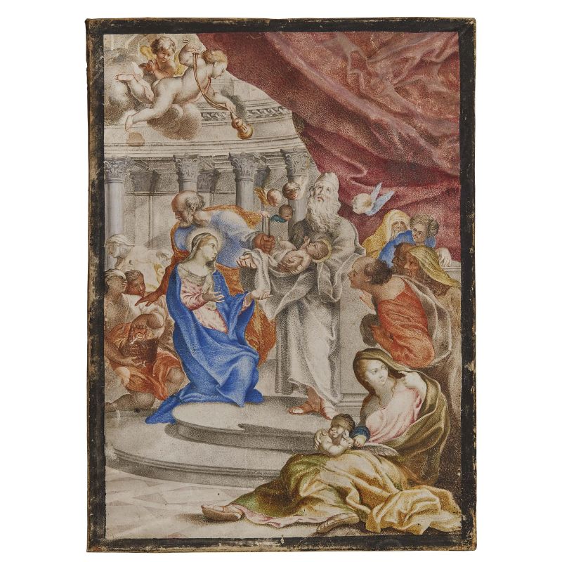 Italian miniaturist, second hafl 17th century  - Auction PRINTS AND DRAWINGS FROM 15TH TO 19TH CENTURY - Pandolfini Casa d'Aste