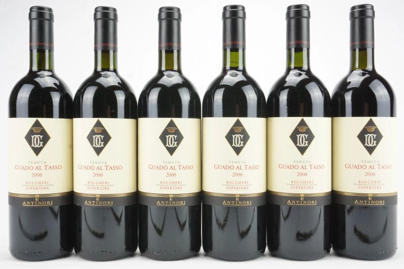      Guado al Tasso Antinori 2006   - Auction Il Fascino e l'Eleganza - A journey through the best Italian and French Wines - Pandolfini Casa d'Aste