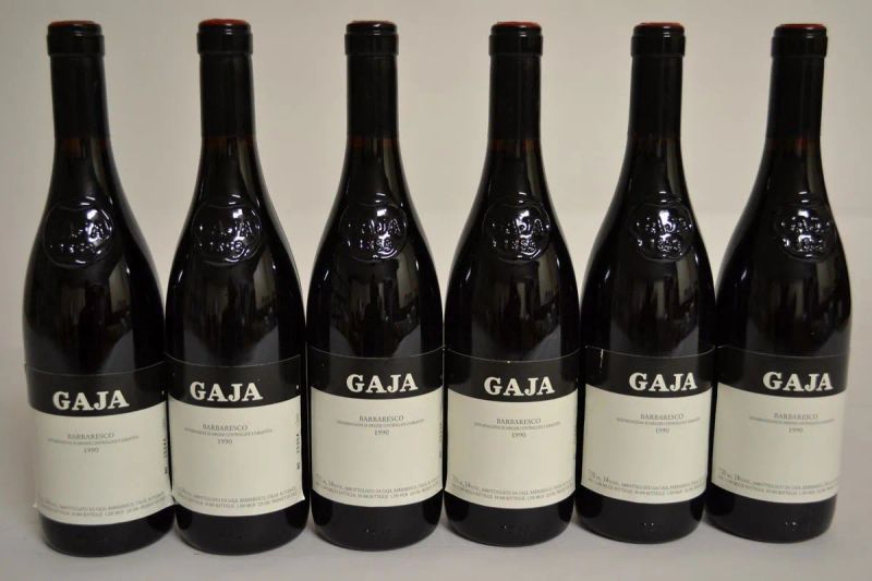 Barbaresco Gaja 1990  - Asta PANDOLFINI PER EXPO 2015: VINI PREGIATI E DA COLLEZIONE - Pandolfini Casa d'Aste