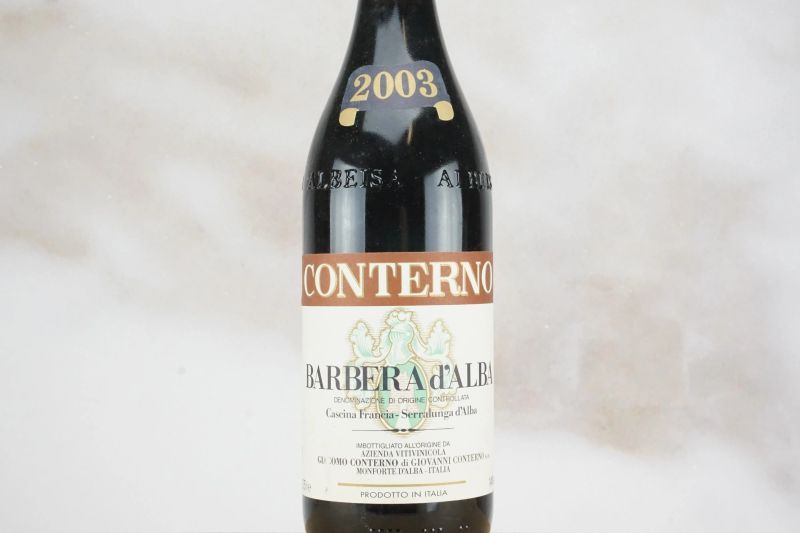 Barbera d'Alba Giacomo Conterno 2003  - Auction Smart Wine 2.0 | Online Auction - Pandolfini Casa d'Aste