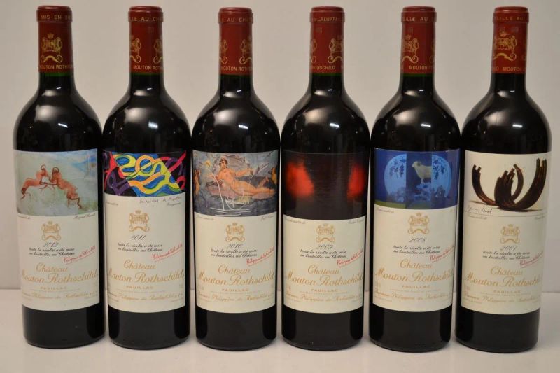 Chateau Mouton Rothschild  - Auction Fine Wines from Important Private Italian Cellars - Pandolfini Casa d'Aste