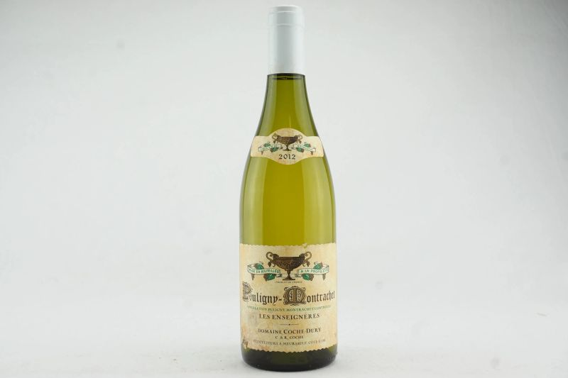 Puligny-Montrachet Les Enseign&egrave;res Domaine J.-F. Coche Dury 2012  - Auction THE SIGNIFICANCE OF PASSION - Fine and Rare Wine - Pandolfini Casa d'Aste
