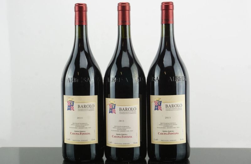 Barolo Cascina Fontana 2013  - Auction AS TIME GOES BY | Fine and Rare Wine - Pandolfini Casa d'Aste