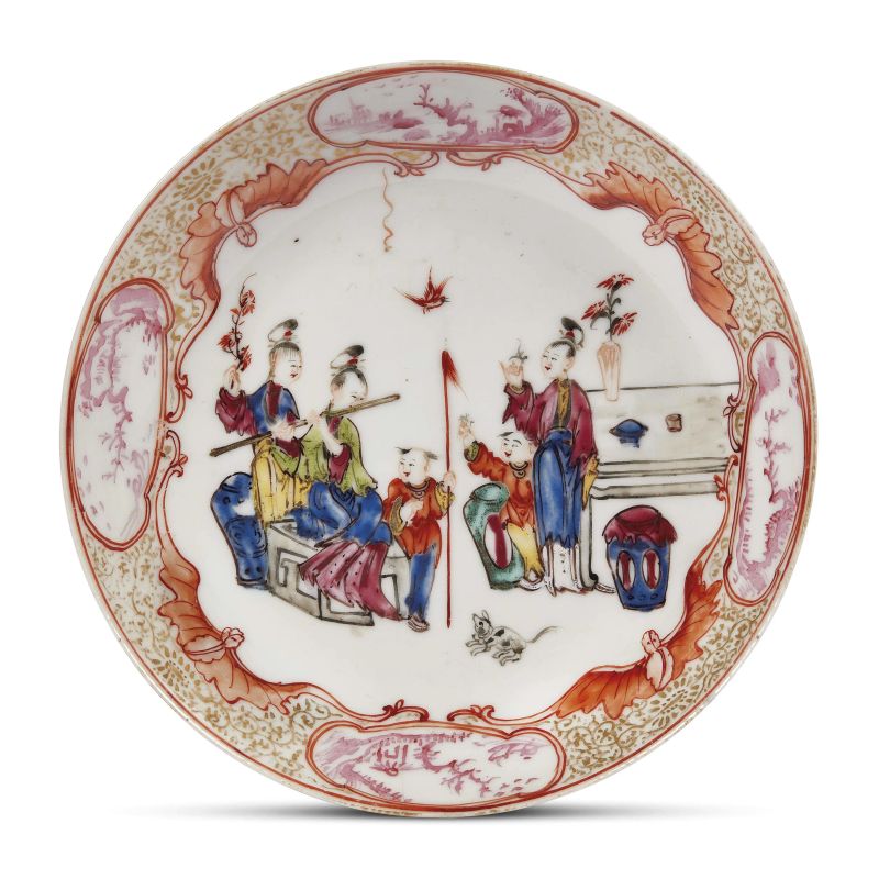 A PLATE, CHINA, QING DYNASTY, 18TH CENTURY  - Auction Asian Art  东方艺术 - Pandolfini Casa d'Aste