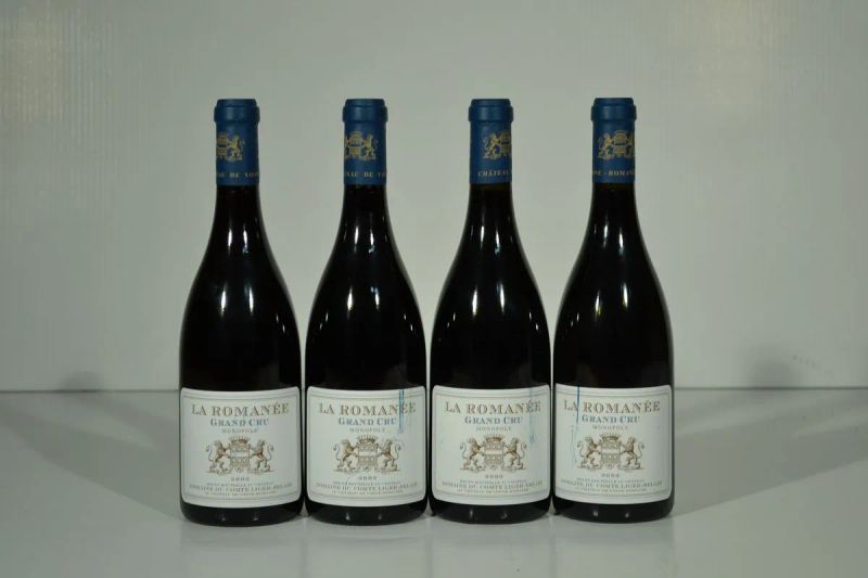 La Romanee Grand Cru Domaine du Comte Liger-Belair 2003  - Asta Vini pregiati e da collezione - Pandolfini Casa d'Aste