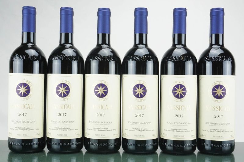 Sassicaia Tenuta San Guido 2017  - Auction L'Essenziale - Fine and Rare Wine - Pandolfini Casa d'Aste