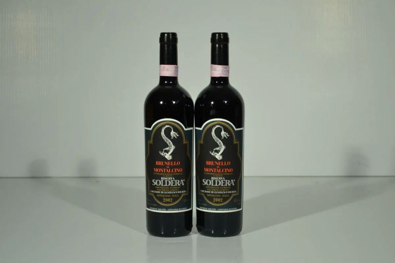 Brunello di Montalcino Case Basse Riserva Soldera 2002  - Auction Finest and Rarest Wines - Pandolfini Casa d'Aste