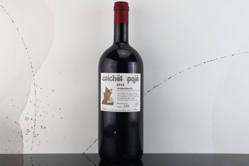 



Barbaresco Crich&euml;t Paj&eacute; Roagna 2012  - Asta FORMA - Vini Pregiati e da Collezione - Pandolfini Casa d'Aste