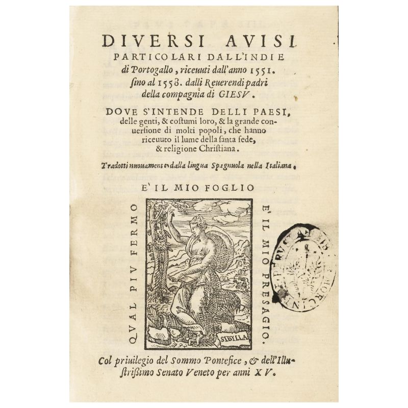 An early collection of letters written by Jesuit missionaries  - Auction BOOKS, MANUSCRIPTS AND AUTOGRAPHS - Pandolfini Casa d'Aste