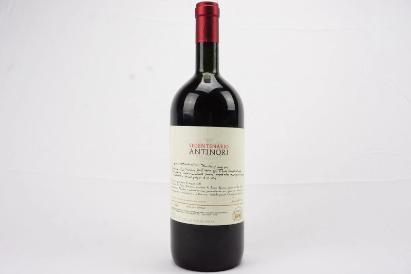      Secentenario Antinori    - Asta ASTA A TEMPO | Smart Wine & Spirits - Pandolfini Casa d'Aste