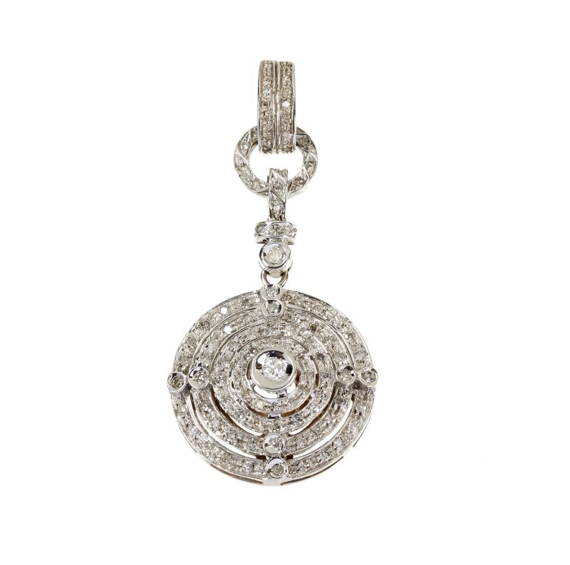 



DIAMONDS PENDANT IN 18KT GOLD  - Auction JEWELS - Pandolfini Casa d'Aste