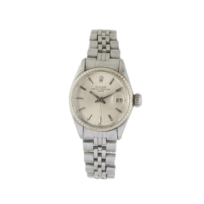



ROLEX DATE LADY REF. 6917 N. 13821XX STAINLESS STEEL WRISTWATCH, 1966  - Auction WATCHES - Pandolfini Casa d'Aste