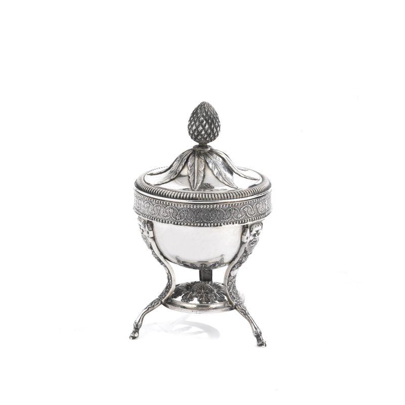 ZUCCHERIERA, VENEZIA, 1830 CIRCA, ARGENTIERE LUIGI MERLO  - Auction TIMED AUCTION | FINE SILVER - Pandolfini Casa d'Aste