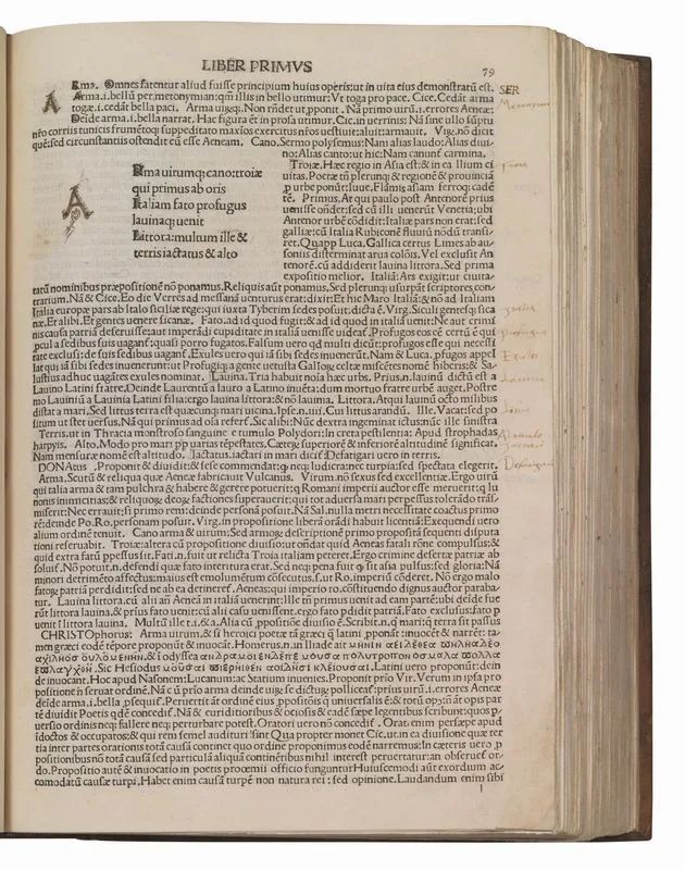 VERGILIUS Maro, Publius. En tibi candidissime lector Publii Virgilii Maronis  - Asta STAMPE E DISEGNI DAL XVI AL XX SECOLO - LIBRI ANTICHI E RARI - Pandolfini Casa d'Aste