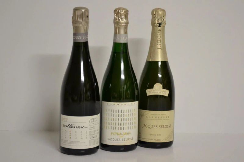 Selezione Champagne Jacques Selosse  - Asta Vini Pregiati e da Collezione - Pandolfini Casa d'Aste