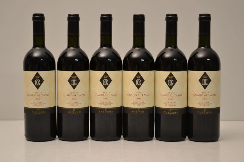 Guado al Tasso Antinori 2003  - Auction An Extraordinary Selection of Finest Wines from Italian Cellars - Pandolfini Casa d'Aste