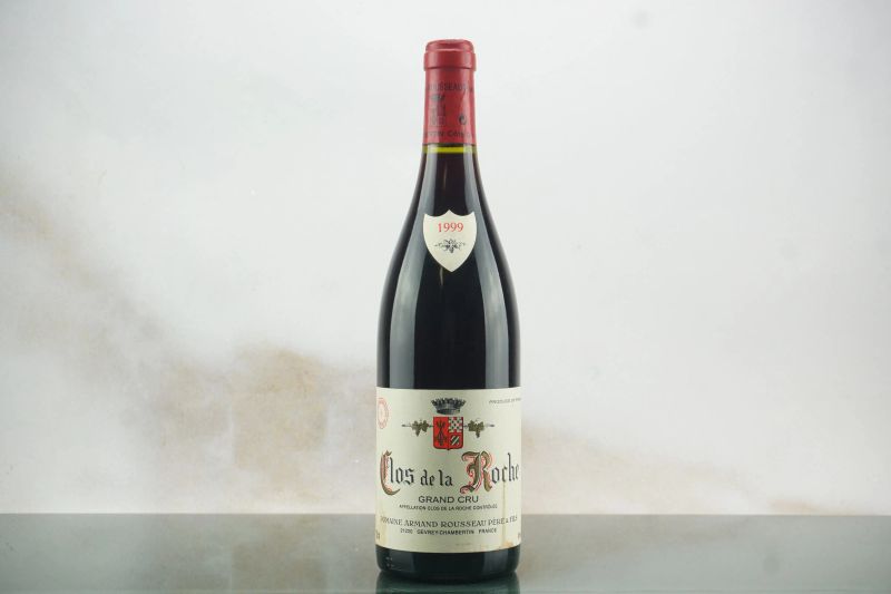 Clos de la Roche Domaine Armand Rousseau 1999  - Auction LA RAFFINATEZZA DELLA COMPLESSITA' - Fine and Rare Wine - Pandolfini Casa d'Aste